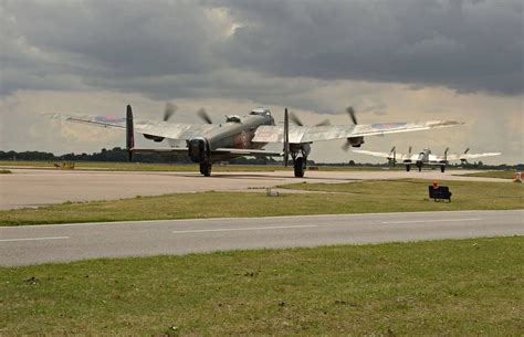 Photo credit: Battle of Britain Memorial Flight Battle Of Britain, Vintage Aircraft, Lancaster ...