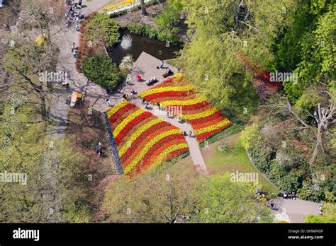 Keukenhof gardens aerial hi-res stock photography and images - Alamy