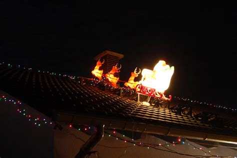 Santa's Sleigh on our Rooftop | Flickr - Photo Sharing!