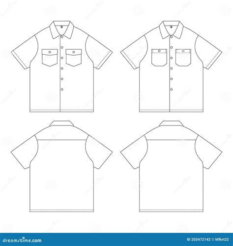 Work Shirt Template