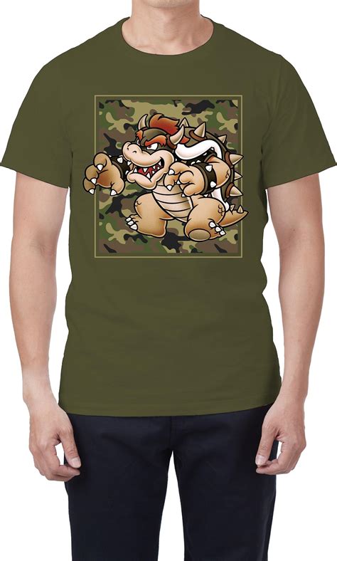 Super Mario Bros. Bowser Camo T-Shirt