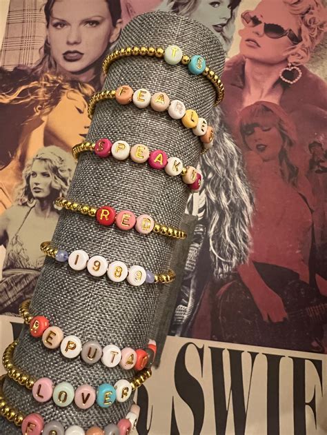 SPEAK NOW Eras Tour Friendship Bracelets Eras Tour - Etsy