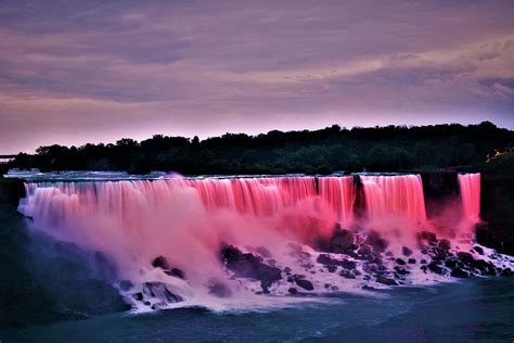 Niagara Falls Illumination Photograph by Justin Oertel - Fine Art America