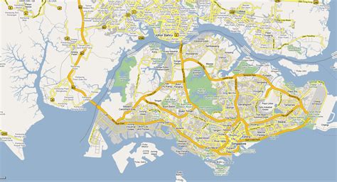 Maps Of Singapore Detailed Map Of Singapore In English Tourist Map ...