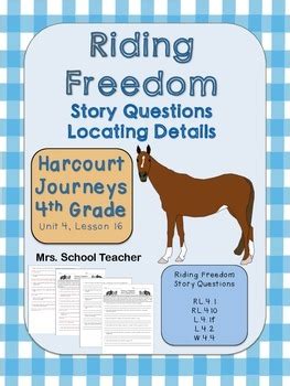 Riding Freedom by Mrs School Teacher | TPT