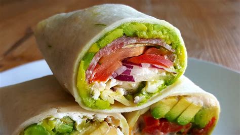 3 Healthy Tortilla Wrap Recipes | Easy No Cook Meals - YouTube | Wraps recipes easy, Healthy ...