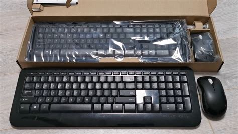 New Microsoft 850 wireless keyboard and mouse kit vs 8 years old ...