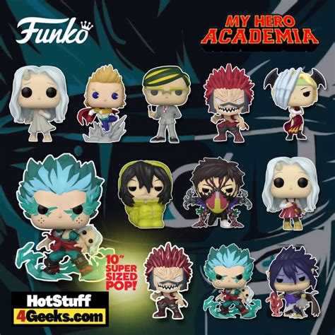 13 NEW Pops! My Hero Academia Funko Pop! (2021) Unveiled