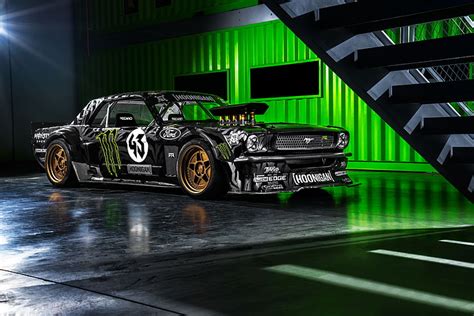 Free download | HD wallpaper: Mustang, Ford, Monster, 1965, RTR, Block ...