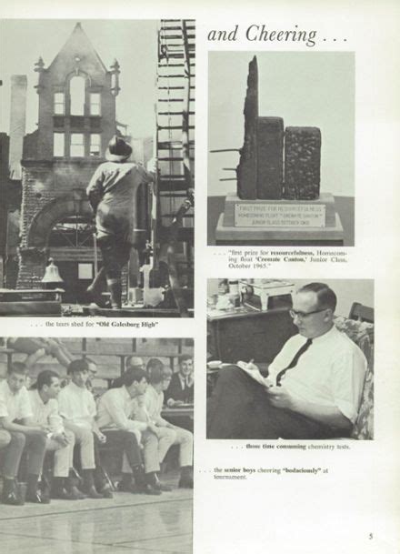 Explore 1966 Galesburg High School Yearbook, Galesburg IL - Classmates