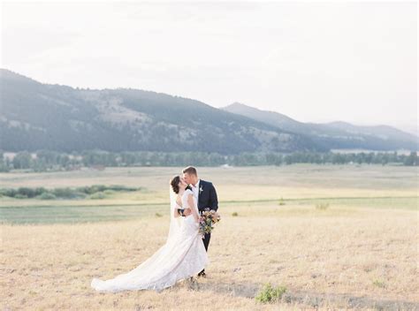 The Unbelievable Views At This Montana Mountain Wedding Will Leave You Breathless