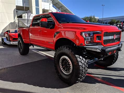 Sinister Ford F-350 Build Makes the Perfect SEMA Exotic Tow Rig