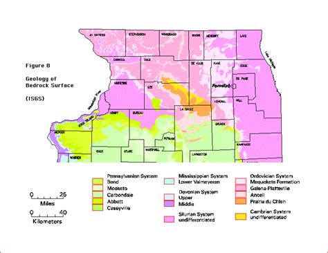 Illinois Earthquake Fault Line Map