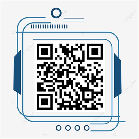 Qr Code Illustration Vector PNG Images, Creative Business Qr Code Border Decoration, Border, Qr ...