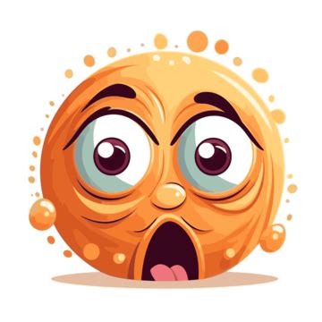 Surprised Emoji PNG Picture, Cute Muslim Cartoon Emoji With Surprised ...