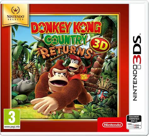 Donkey Kong Country Returns 3D - SELECTS - 3DS