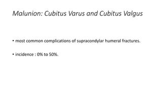 Cubitus valgus varus | PPT