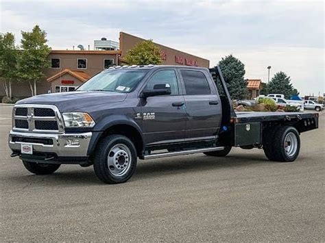 2015 DODGE RAM 4500 FLATBED (Stock #: 5U160670) - Transwest Truck ...