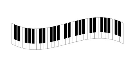 Piano Keyboard Clipart Illustration Free Stock Photo - Public Domain Pictures
