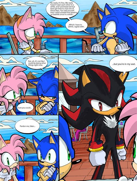 Sonic Vs Shadow Comic- Page 2 by Chicaaaaa on DeviantArt