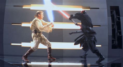 Star Wars: History of Darth Maul vs Obi-Wan Kenobi
