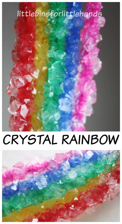 Crystal Rainbow Science Borax Crystal Growing Activity Science Crafts, Science Activities For ...
