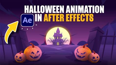 Halloween 2D Animation in After Effects Tutorials – CG Animation Tutorials / VOLTAGETUTORIALS.COM