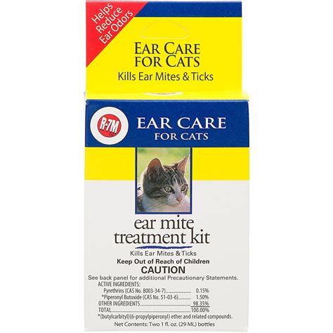 R-7M Ear Mite Cat Treatment Kit | Petco