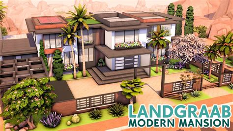 Landgraab Mansion | NO CC | The Sims 4 Speed Build - YouTube