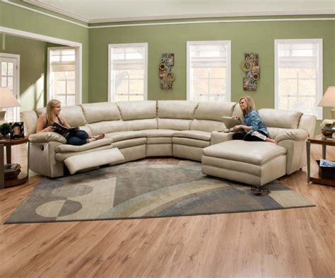 25 Contemporary Curved and Round Sectional Sofas | Sectional sofa with ...