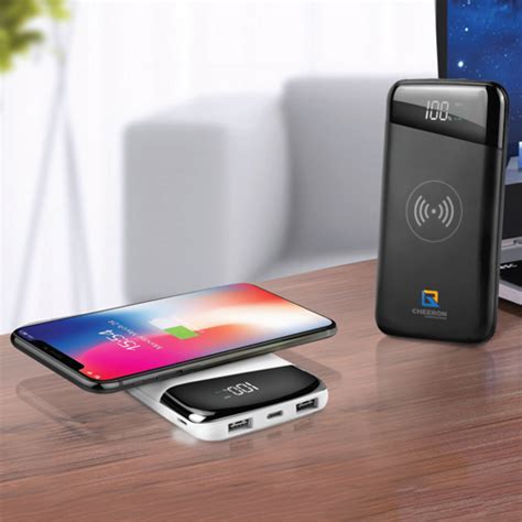 LCD Display Wireless Charging Power Bank PW09 - Switts