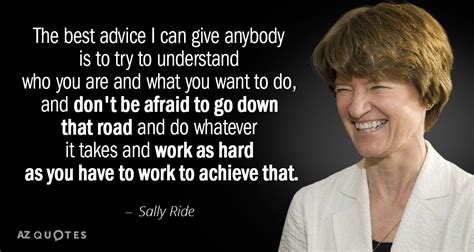 TOP 25 QUOTES BY SALLY RIDE (of 97) | A-Z Quotes