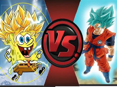 Goku vs spongebob - YouTube