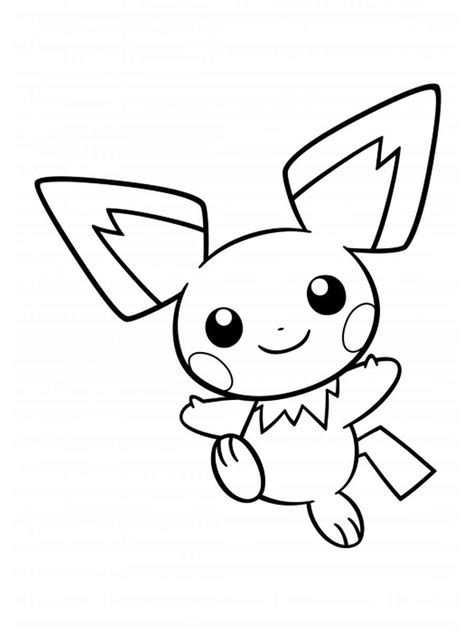 21+ pichu coloring pages - TanisaAmira