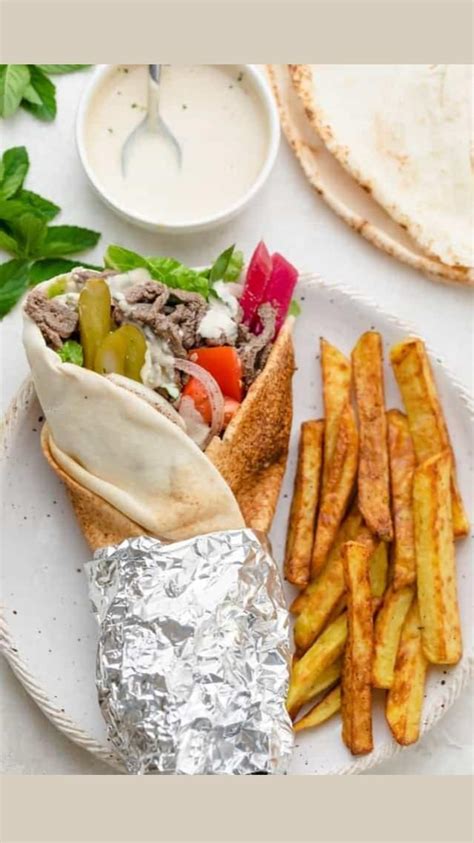 Beef shawarma wrap – Artofit