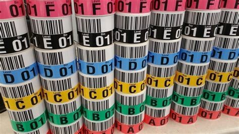 Warehouse Rack Labels - Pacific Barcode Label Printing Solutions