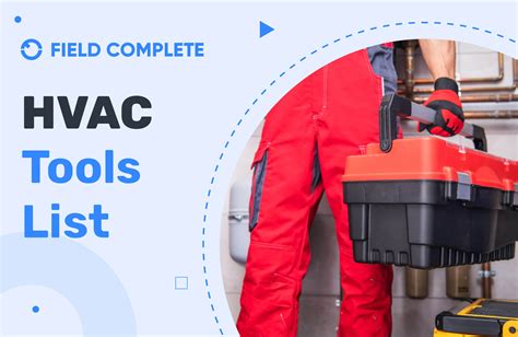 HVAC tools list | fieldcomplete.com