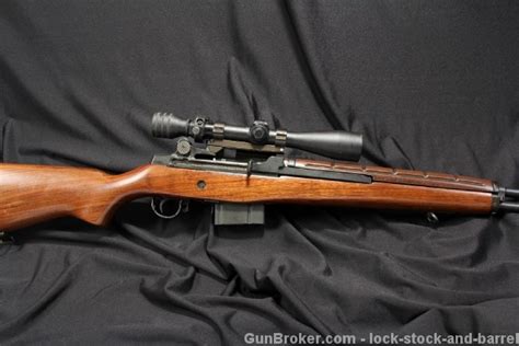 Springfield M1A Sniper Rifle AR TEL Scope 7.62mm M21 Configuration, Semi Auto Rifle - S/N ...