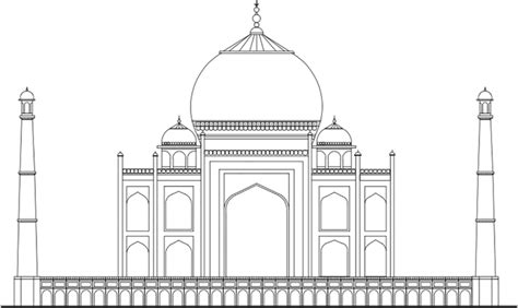 Taj Mahal Dimensions Architecture