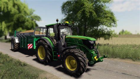 JOHN DEERE 6R SERIES 135-155R v1.0 - FS19 mod - FS19.net