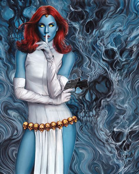 MARVEL UNBOUND #26 ORIGINAL ART : MYSTIQUE by fredianofficial on DeviantArt