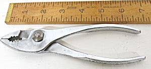 Utica Slip-joint Combination Pliers No. 8-6 Inch Vintage