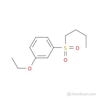 1-(butane-1-sulfonyl)-3-ethoxybenzene Structure - C12H18O3S - Over 100 million chemical ...