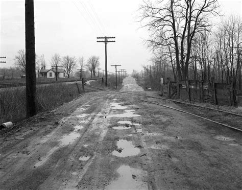 Bad Roads Once Made Transit Very Attractive | Broken Sidewalk