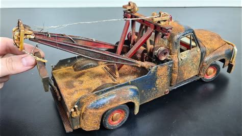 Restoration Antique Tow Truck Very Rusty - YouTube