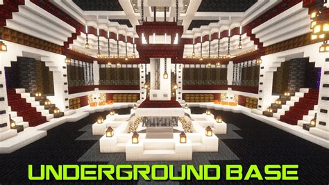 How To Build A UNDERGROUND BASE in Minecraft - TUTORIAL #2 - YouTube