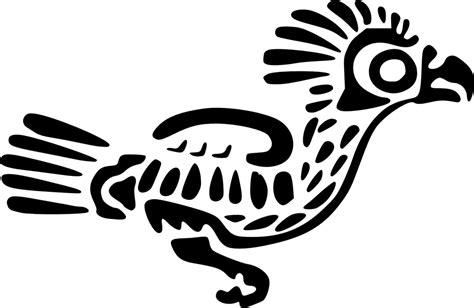 Ancient Mexican Designs Bird