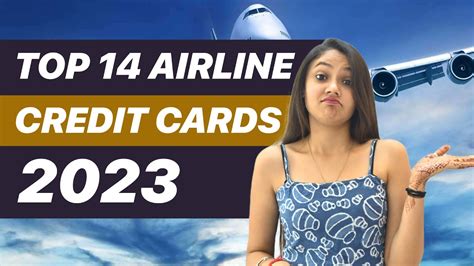 Best Airline Credit Cards 2023| Which is the best card for the most number of free flights ...