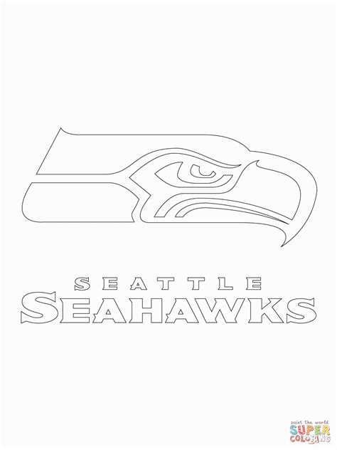 Seahawks Coloring Page - Coloring Home