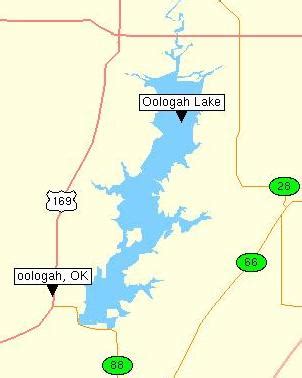 Lakehouse.com - Oklahoma Lake Property - Lake Oologah Map